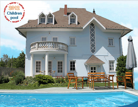 Ferienhaus Neitzer Siofok privat pool schwimmbad klima