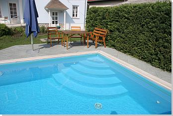 Villa Neitzer Sifok (Plattensee) - Privat pool (Schwimmbad)