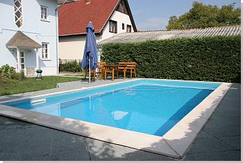 Villa Neitzer Sifok (Plattensee) - Privat pool (Schwimmbad)